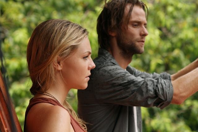 Still of Joe Anderson and Eloise Mumford in The River (2012)