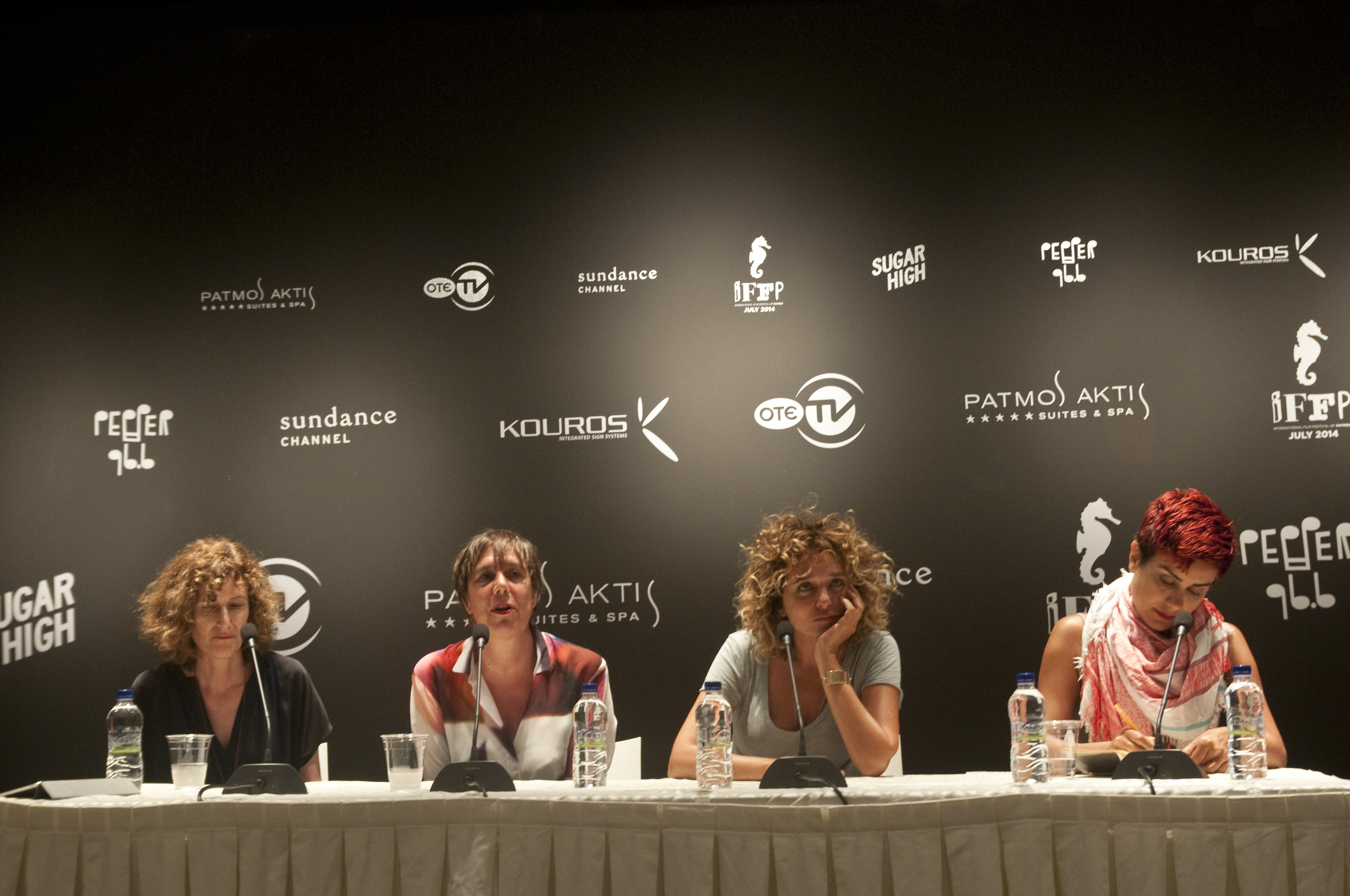 Woman panel in Patmos Film Festival - 2014