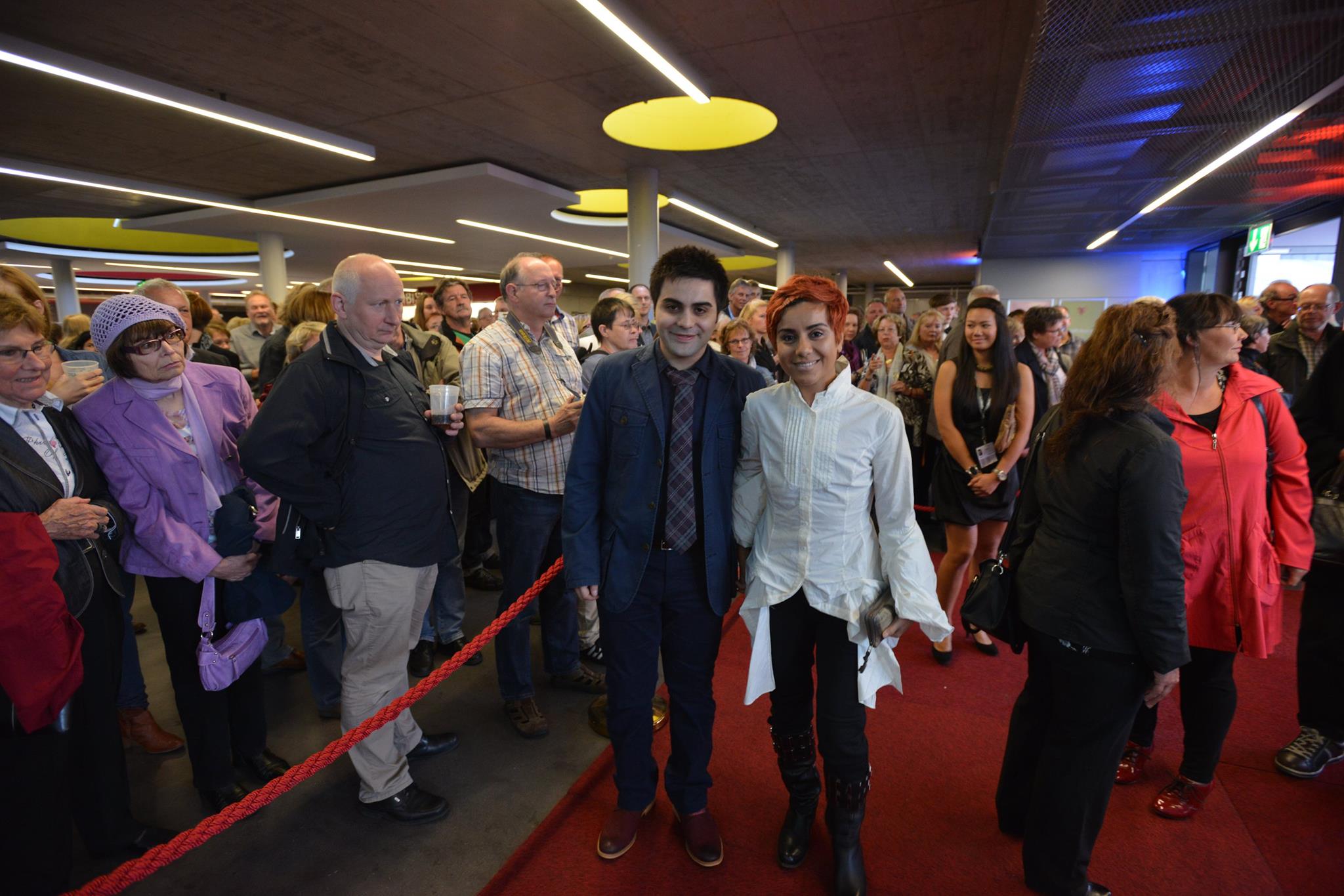 Opening Night In Oldenburg Film Festival 2014- Amin Maher- Mania Akbari