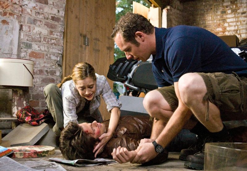 Still of Brittany Murphy, Griff Furst and Christian Oliver in Tribute.