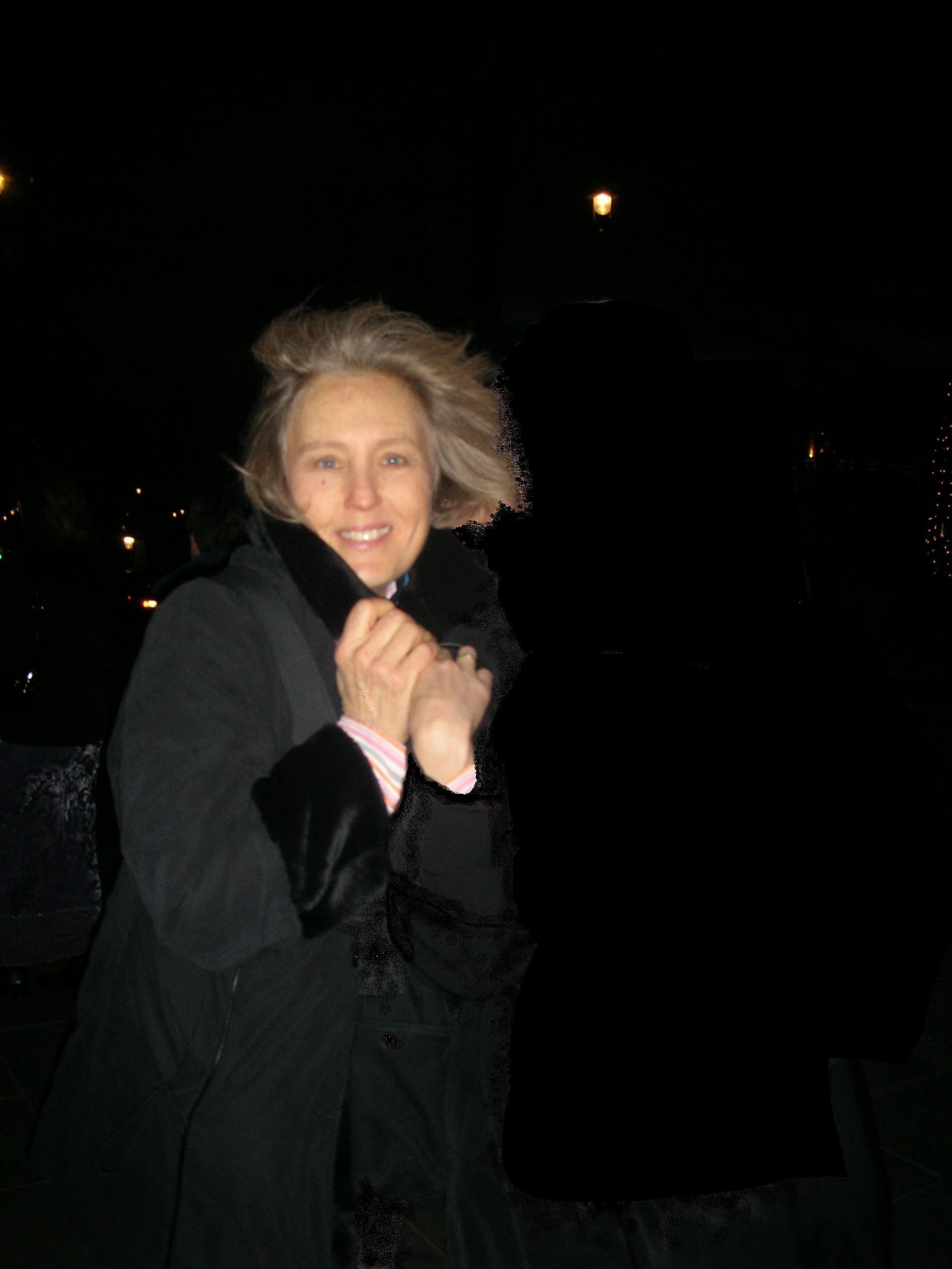Mary Eileen O'Donnell - Trafalgar Square, London - December 29, 2007