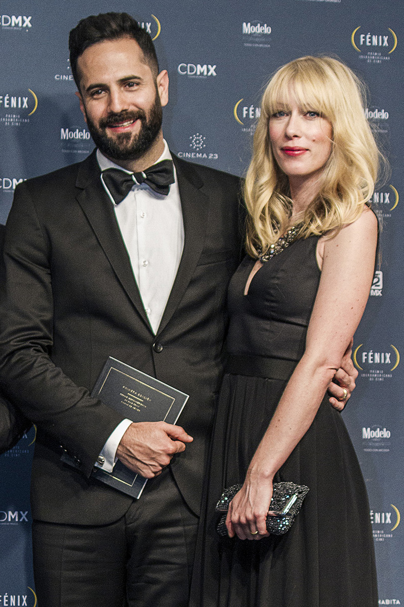 At the Fenix Award Ceremony with wife Gayle Romay in 2014