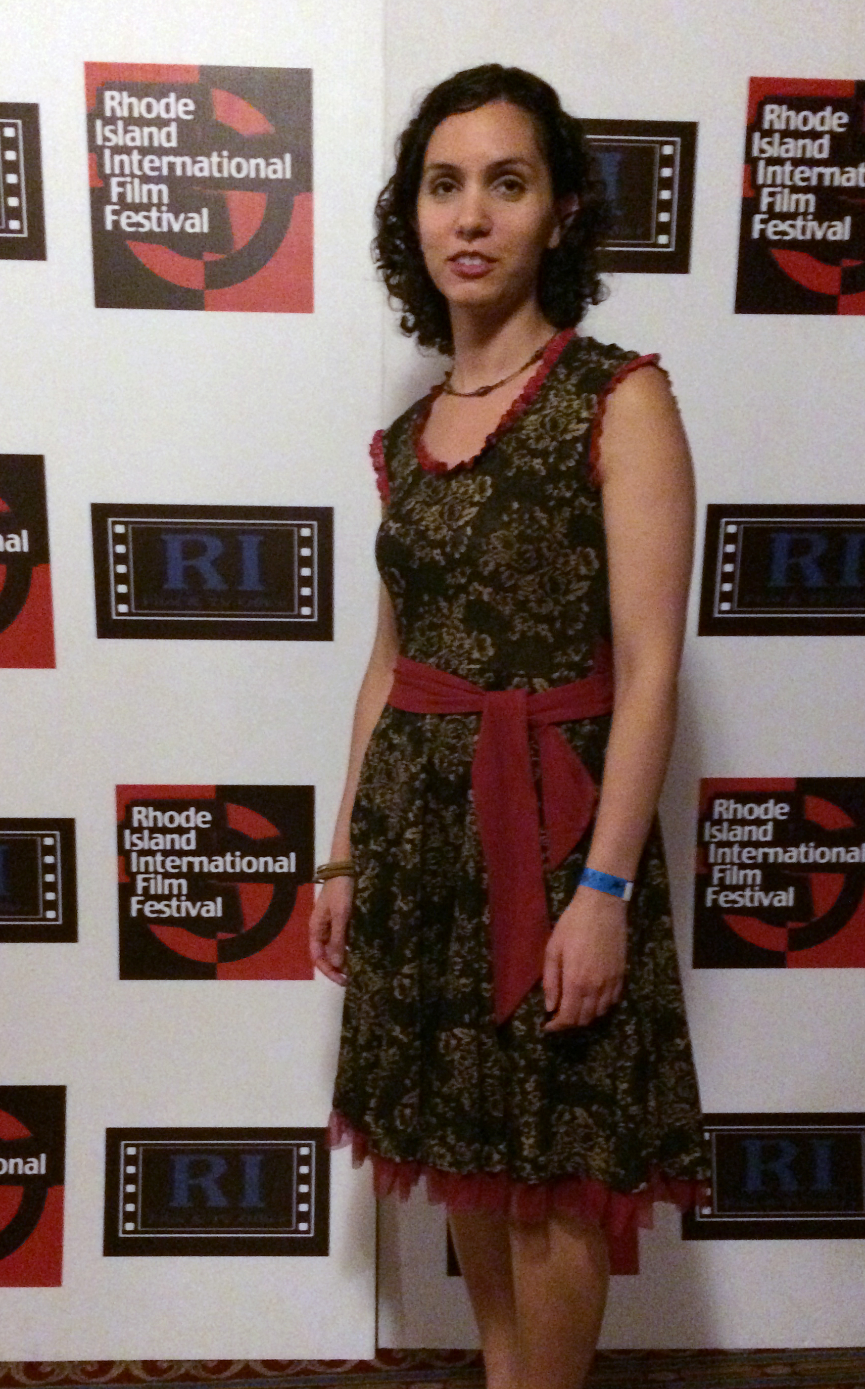 With her short film Behind the Wall at the Rhode Island International Film Festival