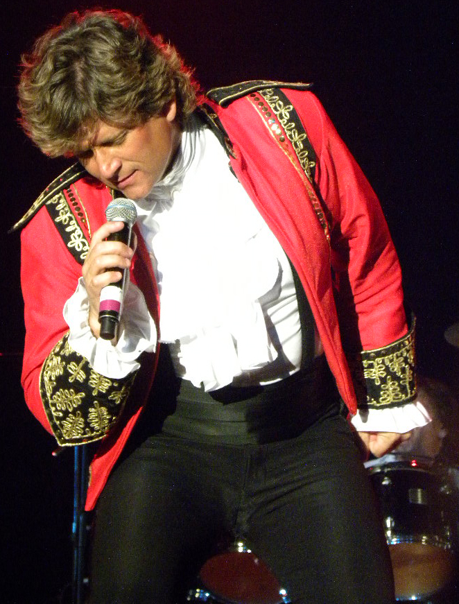 Dowlewr as frontman for the legendary Paul Revere and the Raiders.