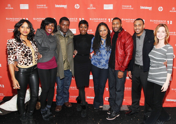 Middle of Nowhere Cast at Sundance premiere 2012- Edwina Findley Dickerson, David Oyelowo, Emayatzy Corinealdi, Ava Duvernay, Omari Hardwick, Troy Curvy, Sharon Lawrence