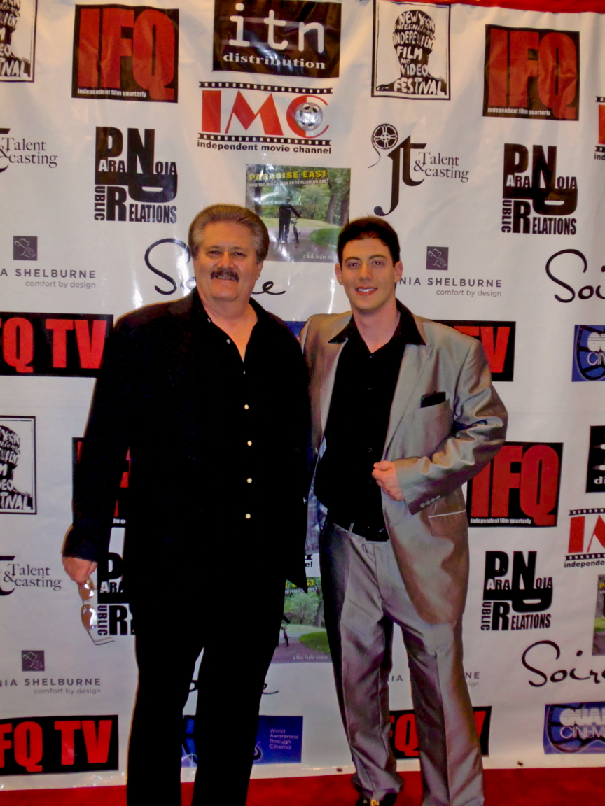 Robert Bizik & Robert Patriarca at the New York International Independent Film & Video Festival.