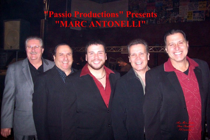 Robert Bizik, James Passio Jr., Marc Antonelli, Joe Polito, and Sonny Vellozzi. After Marc Antonelli's 