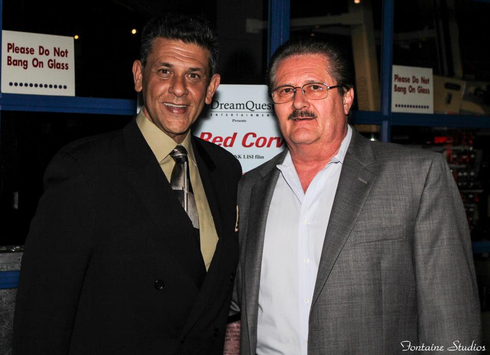 Frank Lisi & Robert at the Premiere of The Red Corvette at the Franklin Institute in Philadelphia, PA
