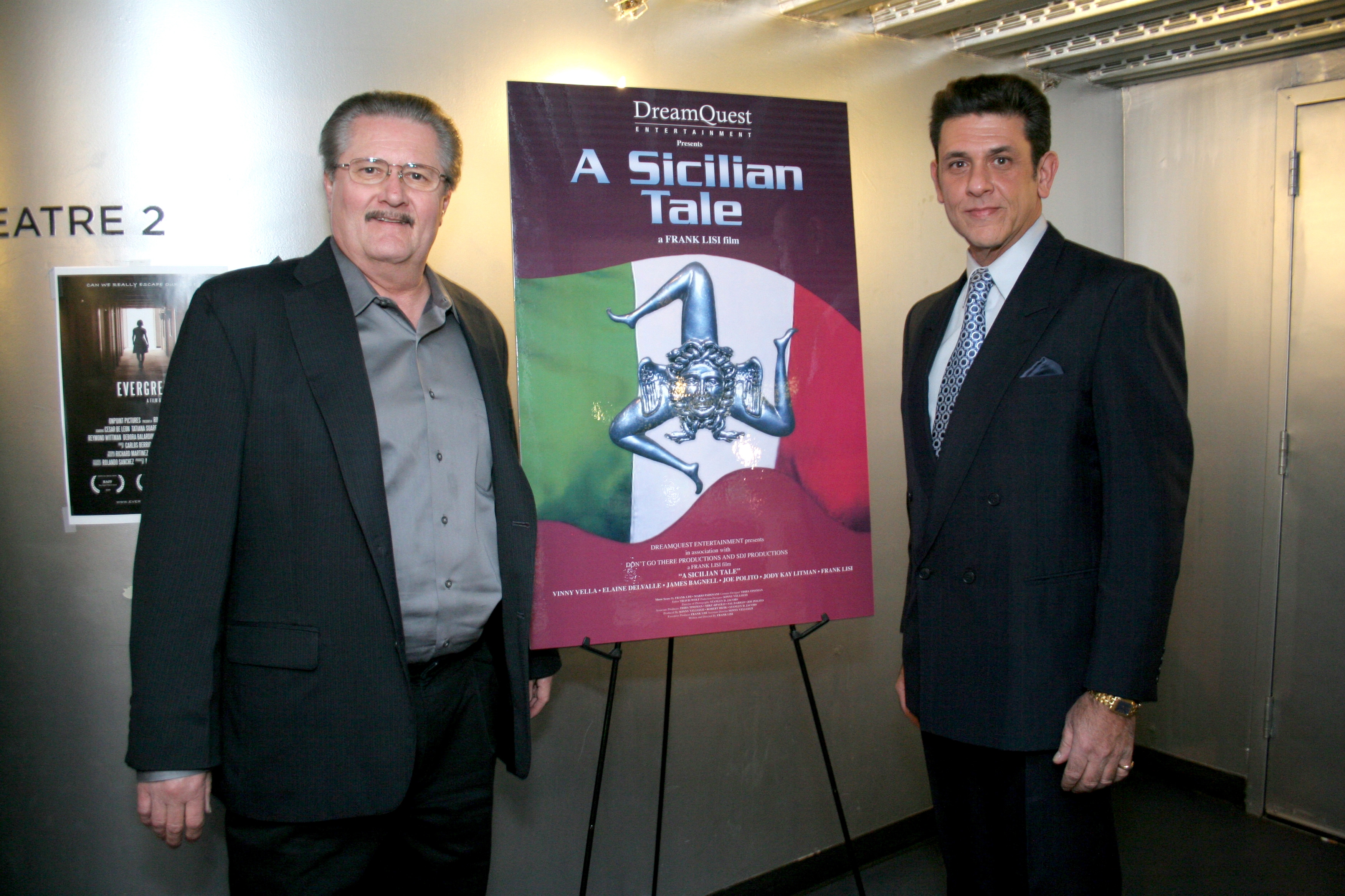 Robert Bizik & Frank Lisi at the Premiere of 