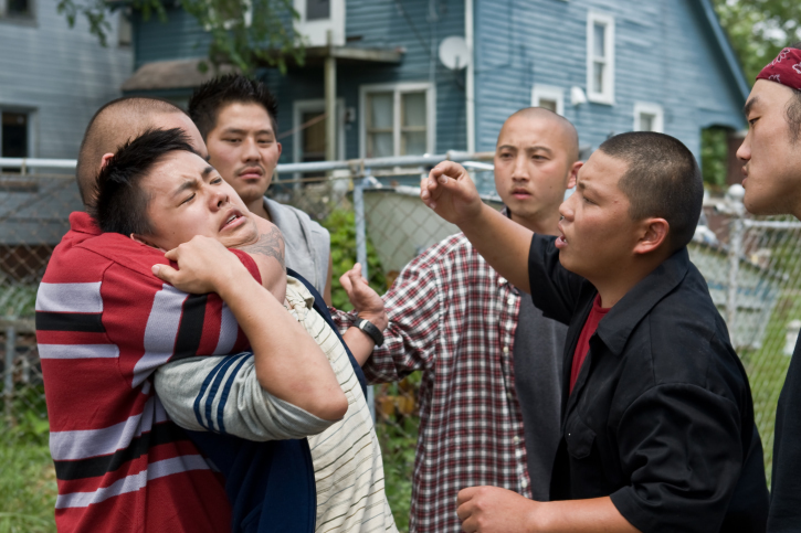 Still of Doua Moua, Bee Vang, Sonny Vue and Elvis Thao in Gran Torino (2008)