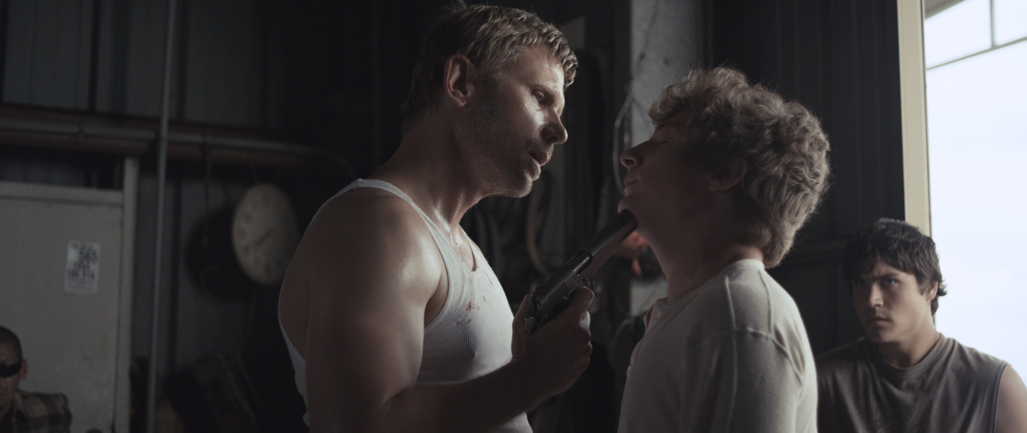 Mark Pellegrino and Jeremy Allen White in Bad Turn Worse (2013)