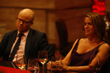 Still of Toby Young and Michelle Bernstein in Top Chef (2006)