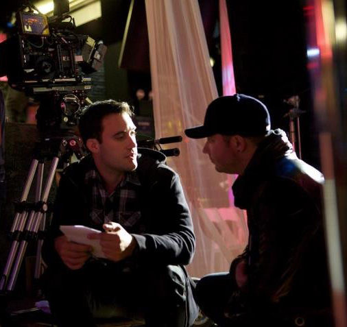Director Brendan Gabriel Murphy and his brother, Cinematographer Kieran Murphy on the set in NYC.