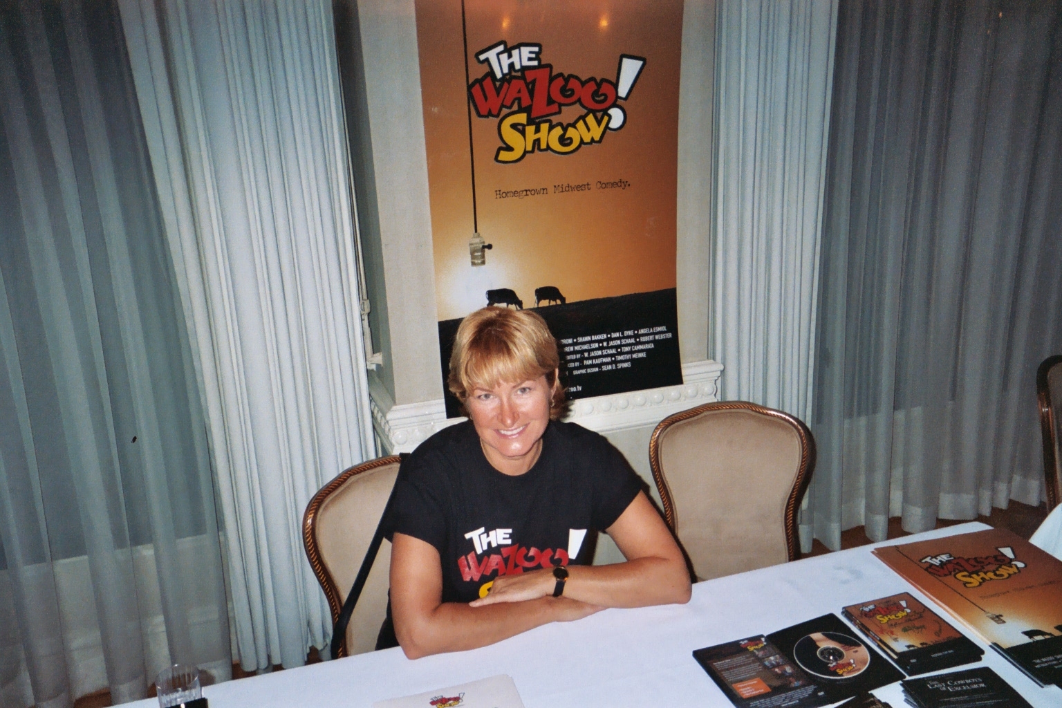 Stephanie Allensworth at the 2004 NY International FIlm Fest in LA.