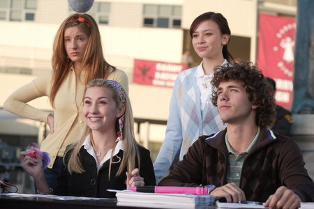 Anneliese van der Pol, Chelsea Kane, Malese Jow and Stephen Lunsford in Bratz (2007)