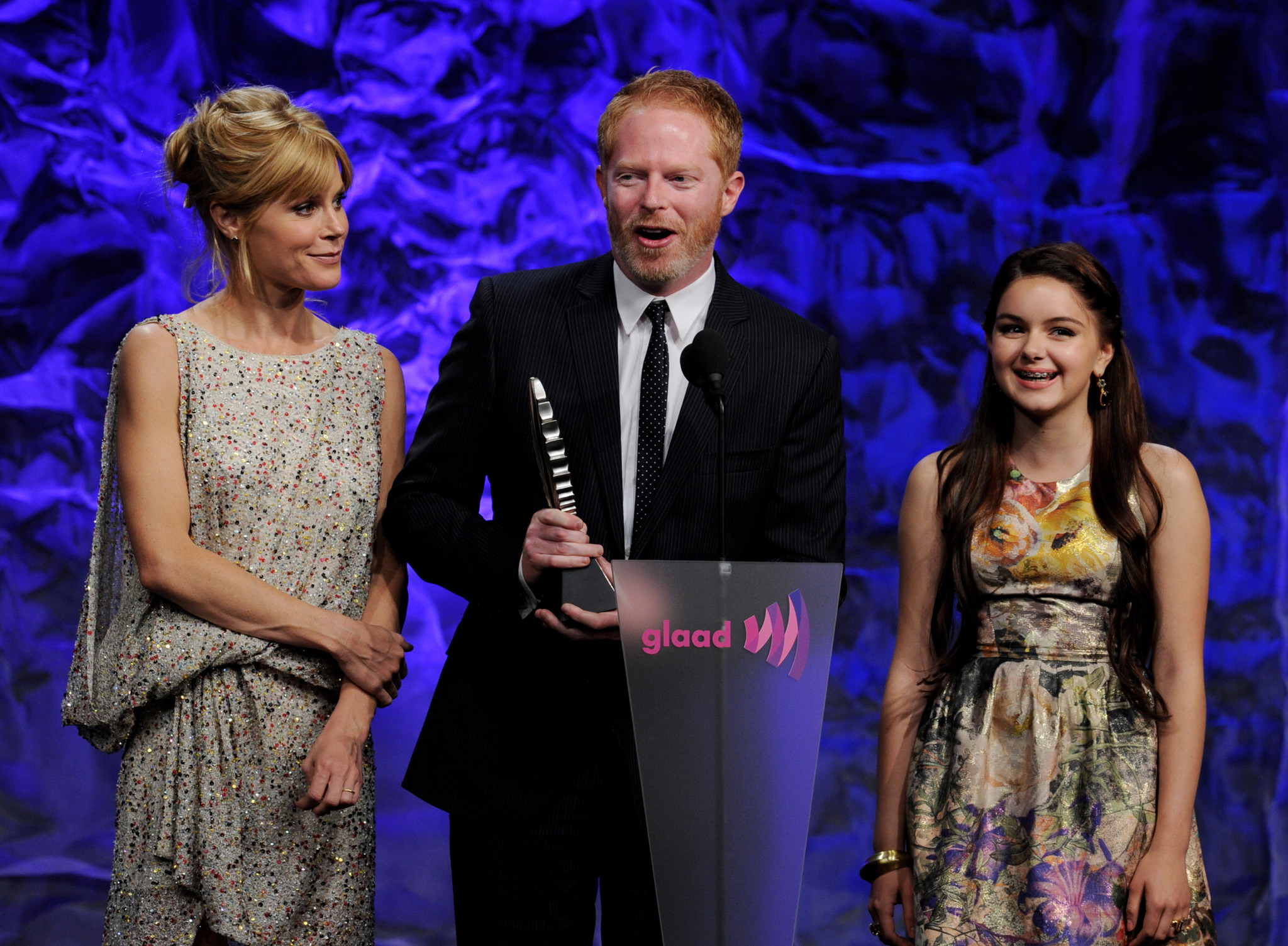 Julie Bowen, Jesse Tyler Ferguson and Ariel Winter