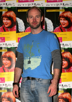 Michael Lavelle at Britspotting Festival, Berlin, 2010