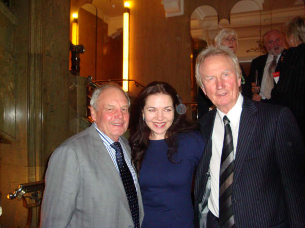 With composers Tony Hatch and Alan Hawkshaw at the Gold Badge Awards