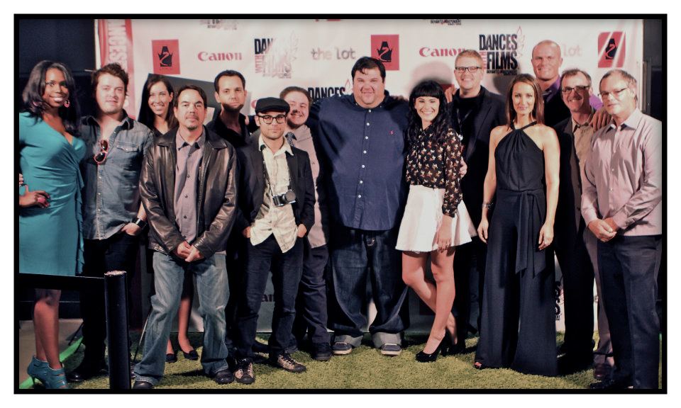 A Big Love Story (2012) cast and crew on the green carpet at the Dances With Films Festival 2012