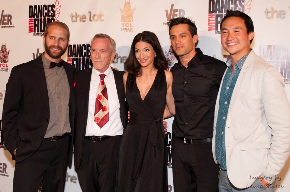 Jonathan Dillon, Greg Lucey, Crystal Mantecon, Stephen Colletti, and Brian Kong at Dances With Films Opening Night