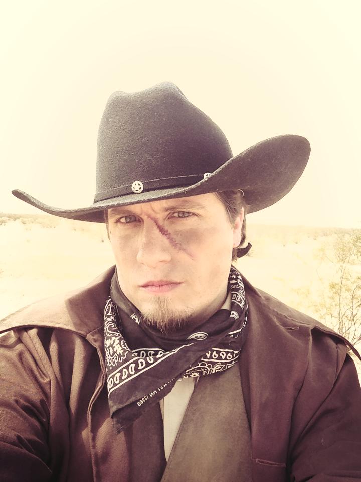 Bounty Hunter in a Western web series.