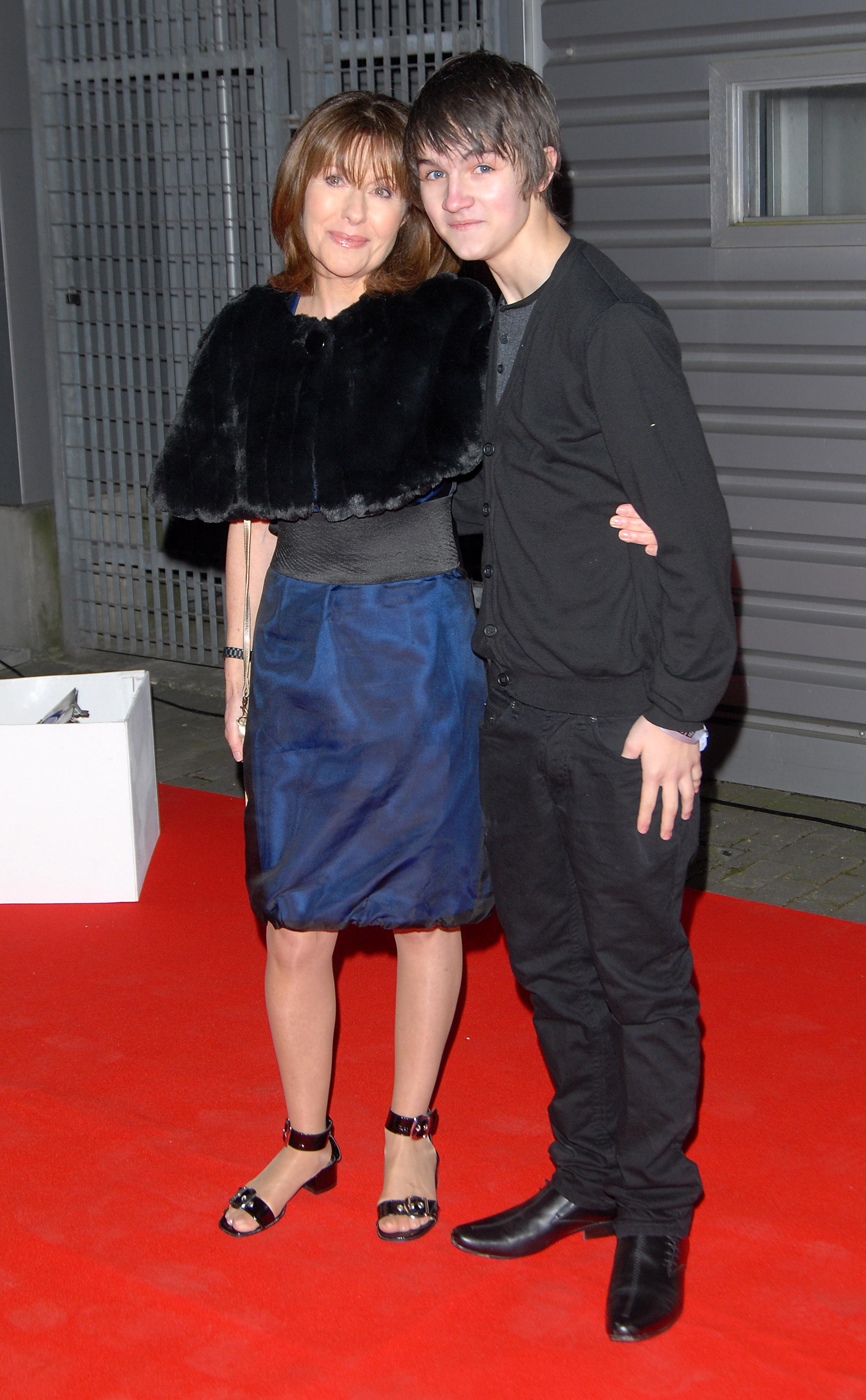 Tommy Knight and Elisabeth Sladen at the Screening of 'Dr. Who, Voyage of the Damned' 18 Dec 2007