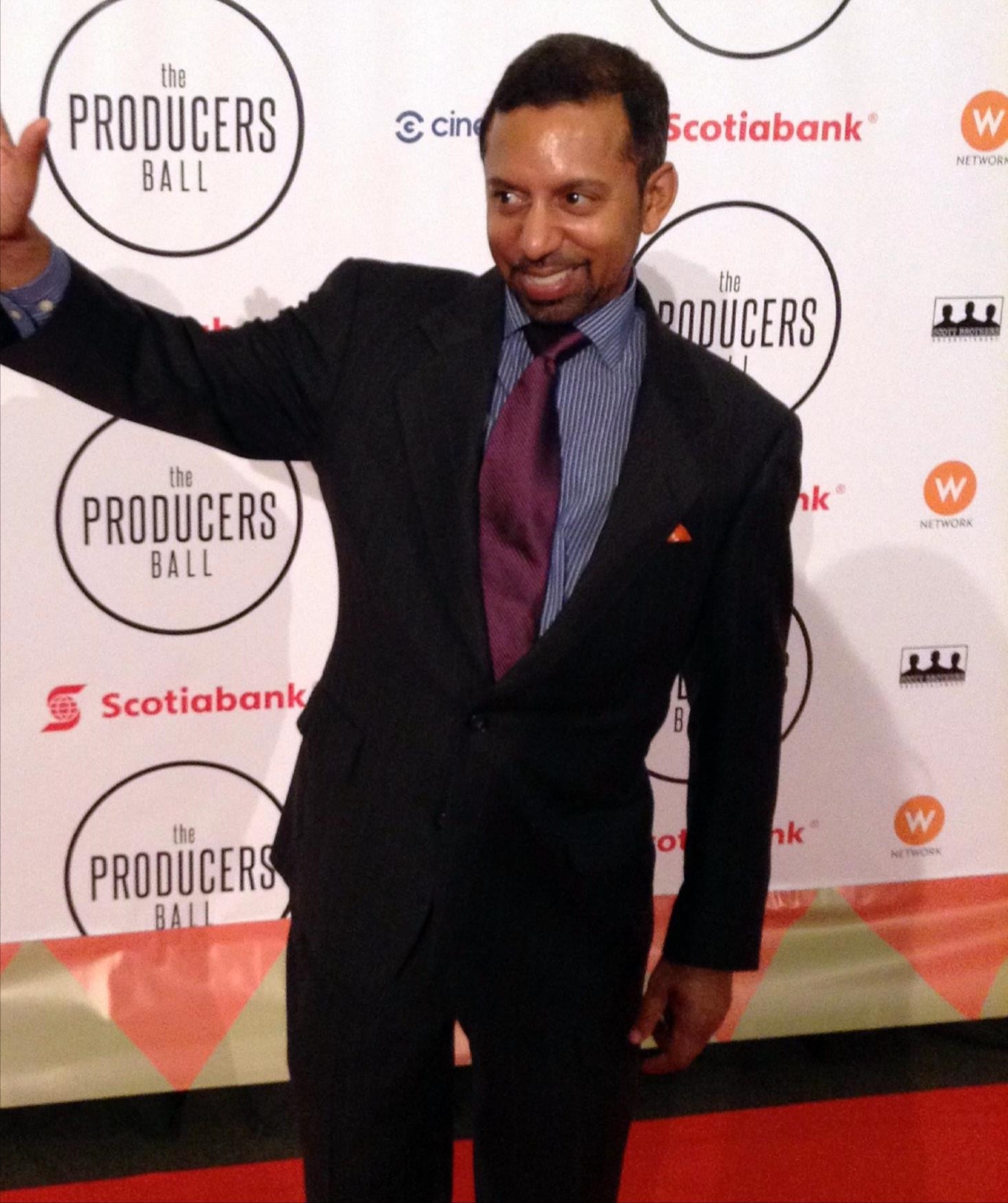 Stephen Lategan at the Producers Ball, 2014 Toronto International Film Festival.