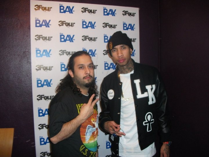 Director Bernie Garcia with Young Money Superstar Tyga