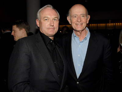 Peter Boyle and Christopher Buckley at event of Thank You for Smoking (2005)