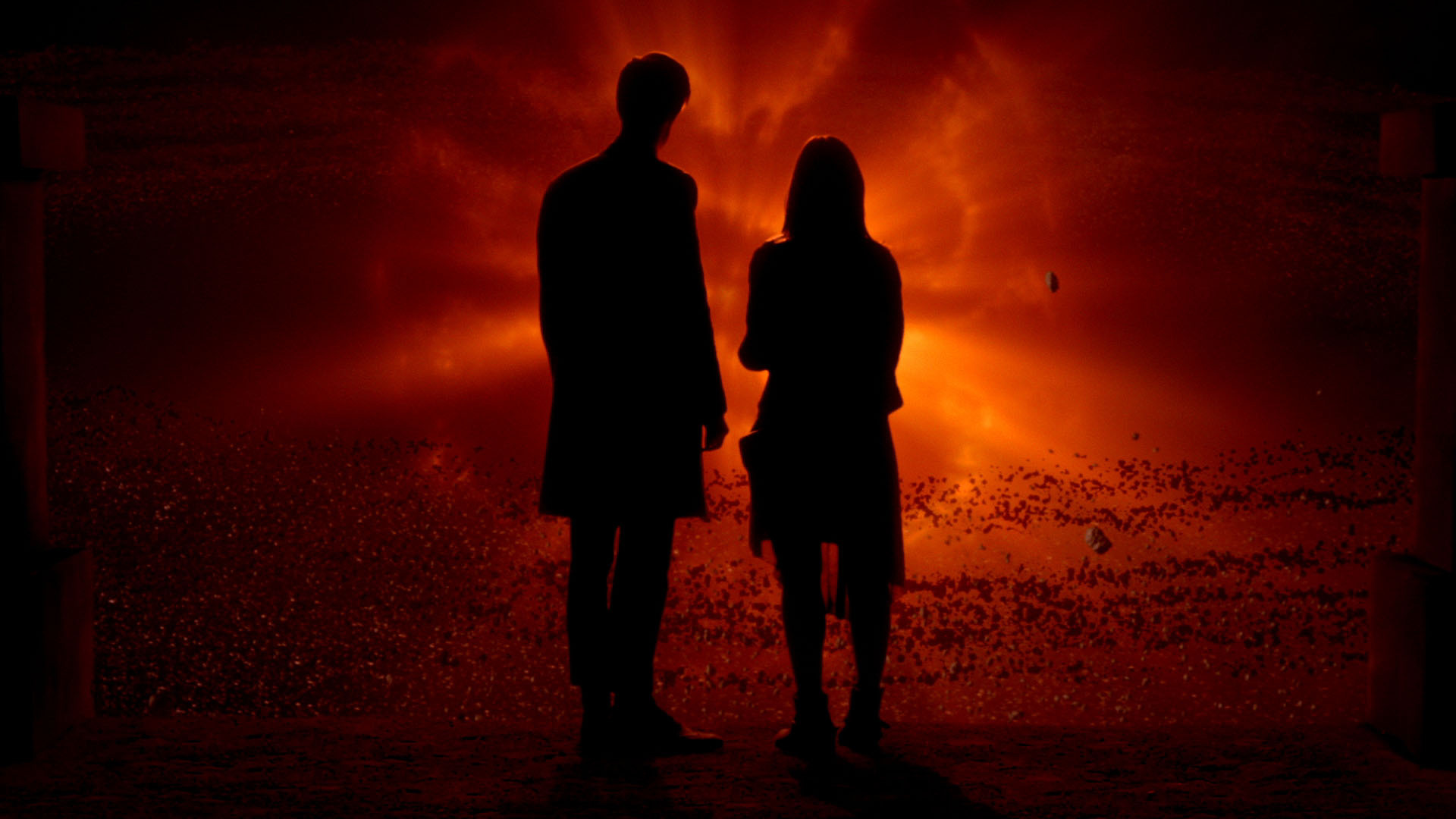 Still of Matt Smith and Jenna Coleman in Doctor Who: The Rings of Akhaten (2013)