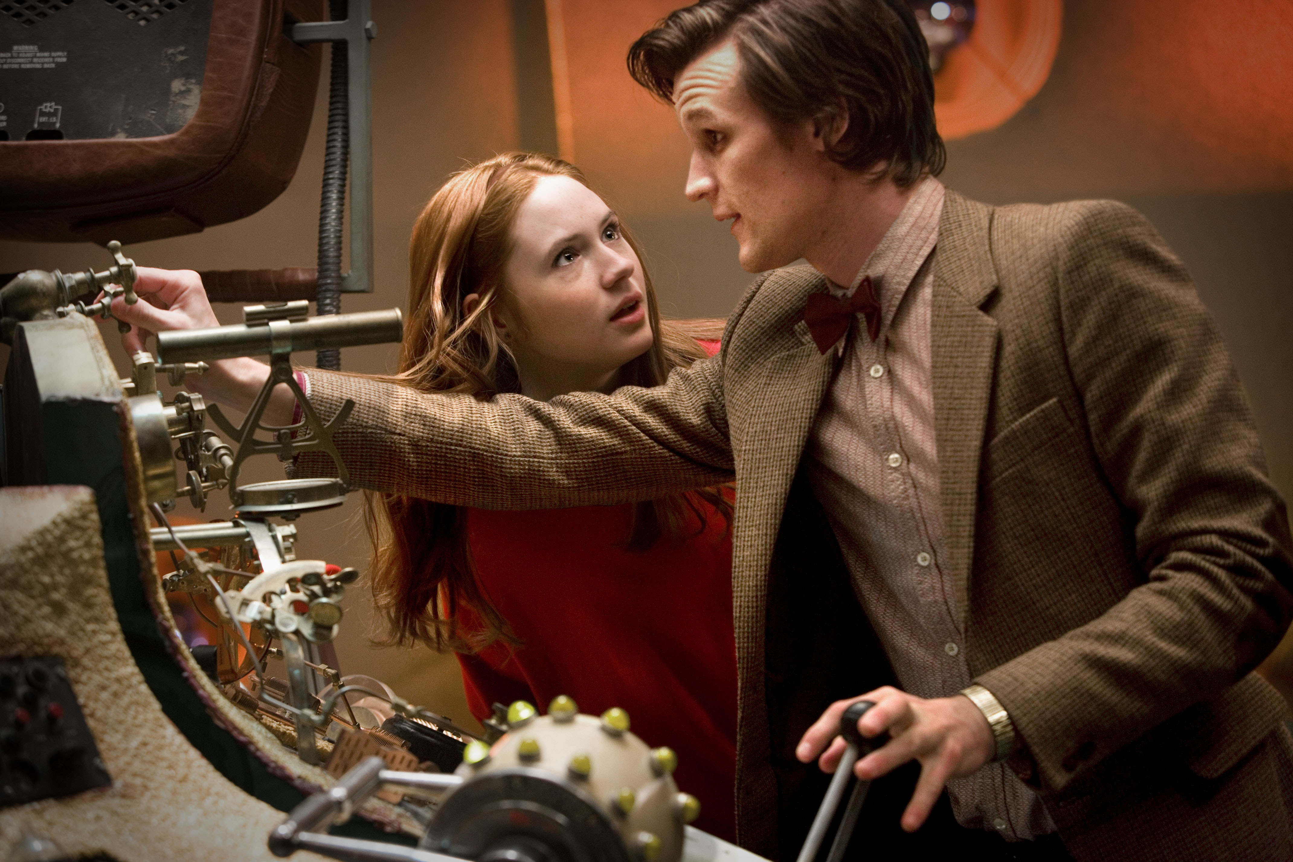 Still of Matt Smith and Karen Gillan in Doctor Who (2005)