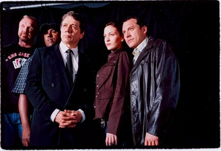 Dallas Page, Michael D. Olmos,Edward James Olmos,Resminé Atis, Tom Sizemore (L to R)