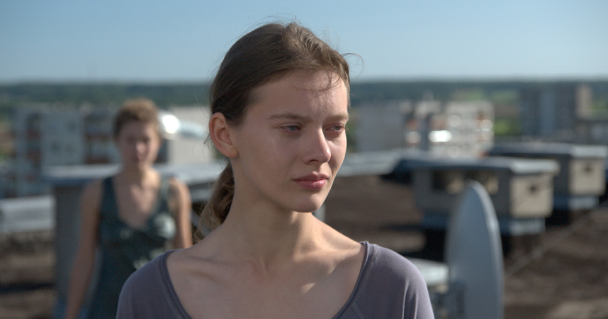 Still of Julija Steponaityte and Aiste Dirziute in Sangaile (2015)