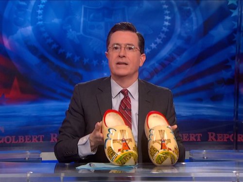 Still of Stephen Colbert in The Colbert Report (2005)