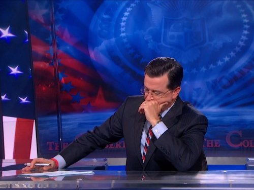 Still of Stephen Colbert in The Colbert Report (2005)