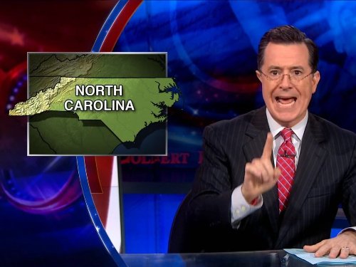 Still of Stephen Colbert in The Colbert Report (2005)