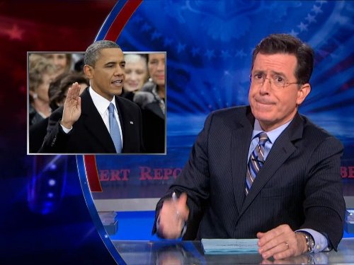 Still of Stephen Colbert in The Colbert Report (2005)