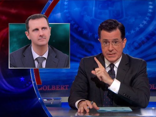 Still of Stephen Colbert in The Colbert Report (2005)