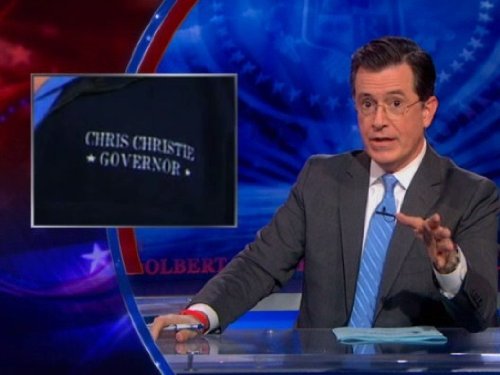 Still of Stephen Colbert in The Colbert Report (2005)