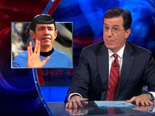 Still of Stephen Colbert in The Colbert Report (2005)