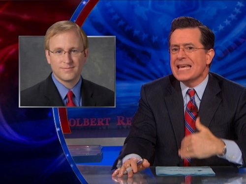 Still of Stephen Colbert in The Colbert Report (2005)