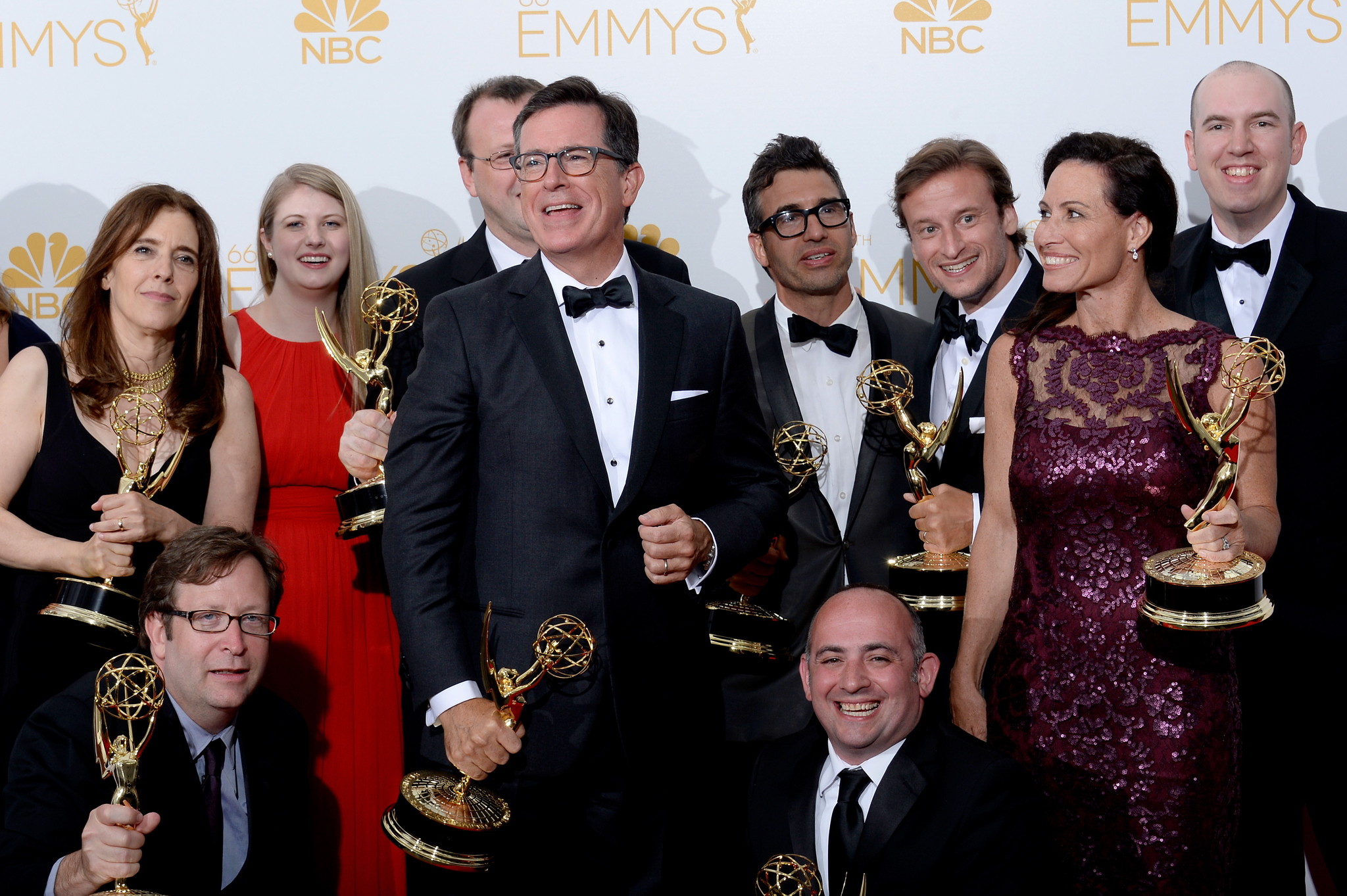 Stephen Colbert at event of The 66th Primetime Emmy Awards (2014)