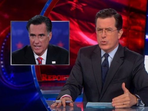 Still of Stephen Colbert in The Colbert Report (2005)