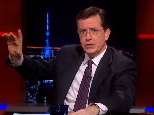 Still of Stephen Colbert in The Colbert Report (2005)