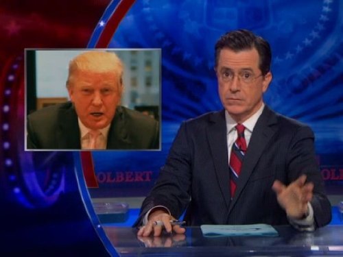 Still of Stephen Colbert in The Colbert Report (2005)