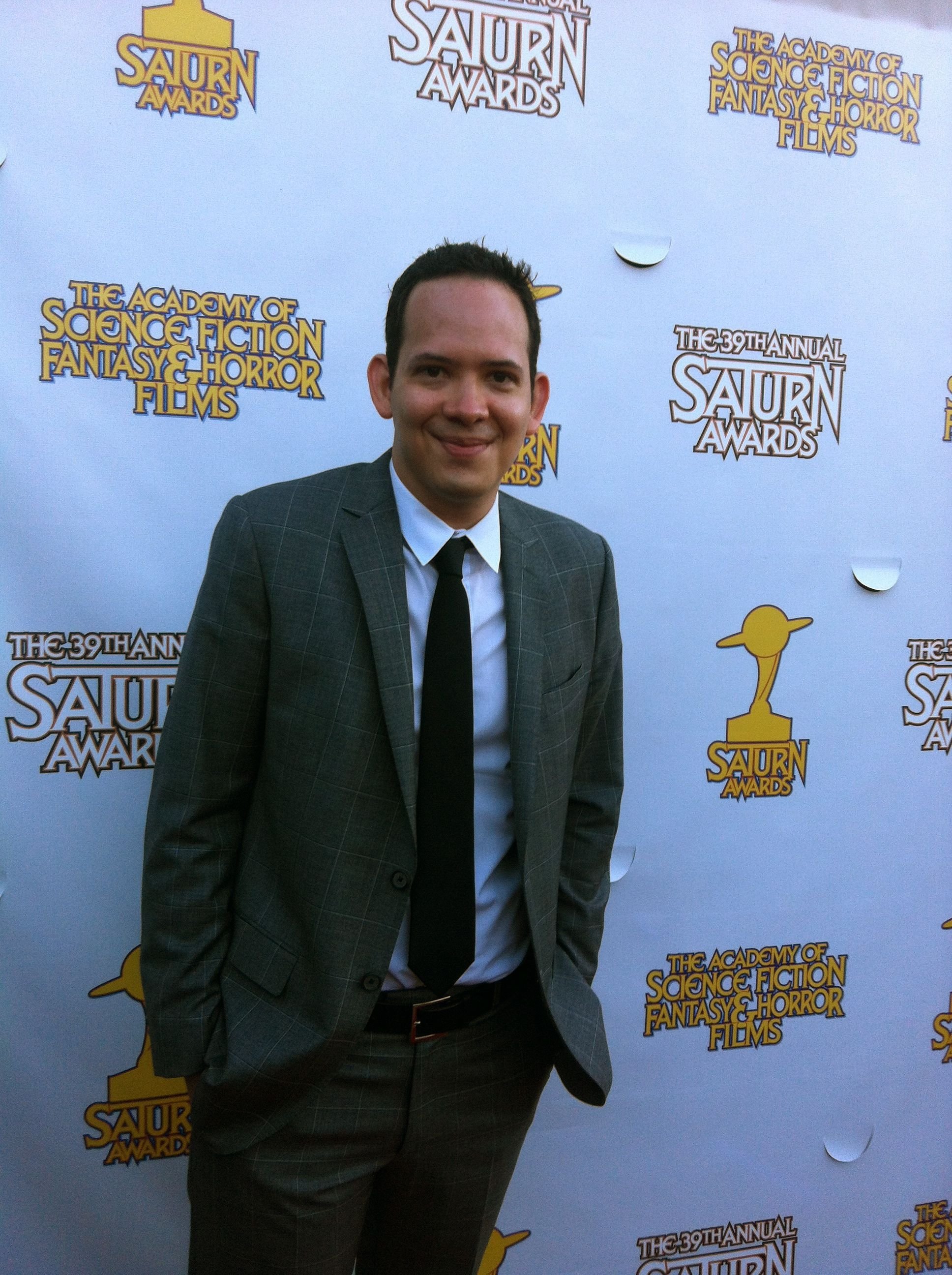 Star Trek: The Next Generation blu-ray producer Roger Lay, Jr at event of 2013 Saturn Awards.
