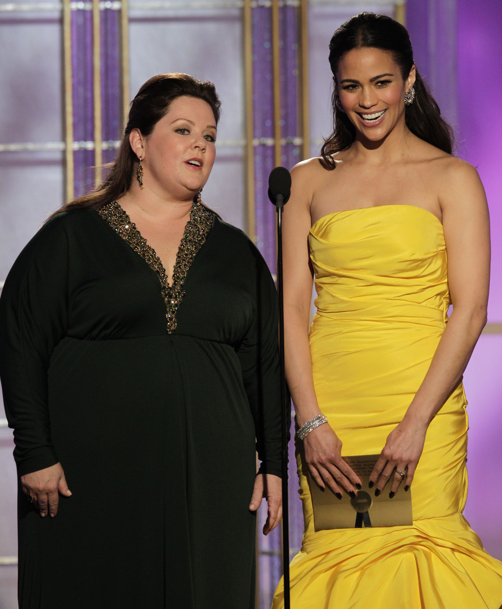 Melissa McCarthy and Paula Patton