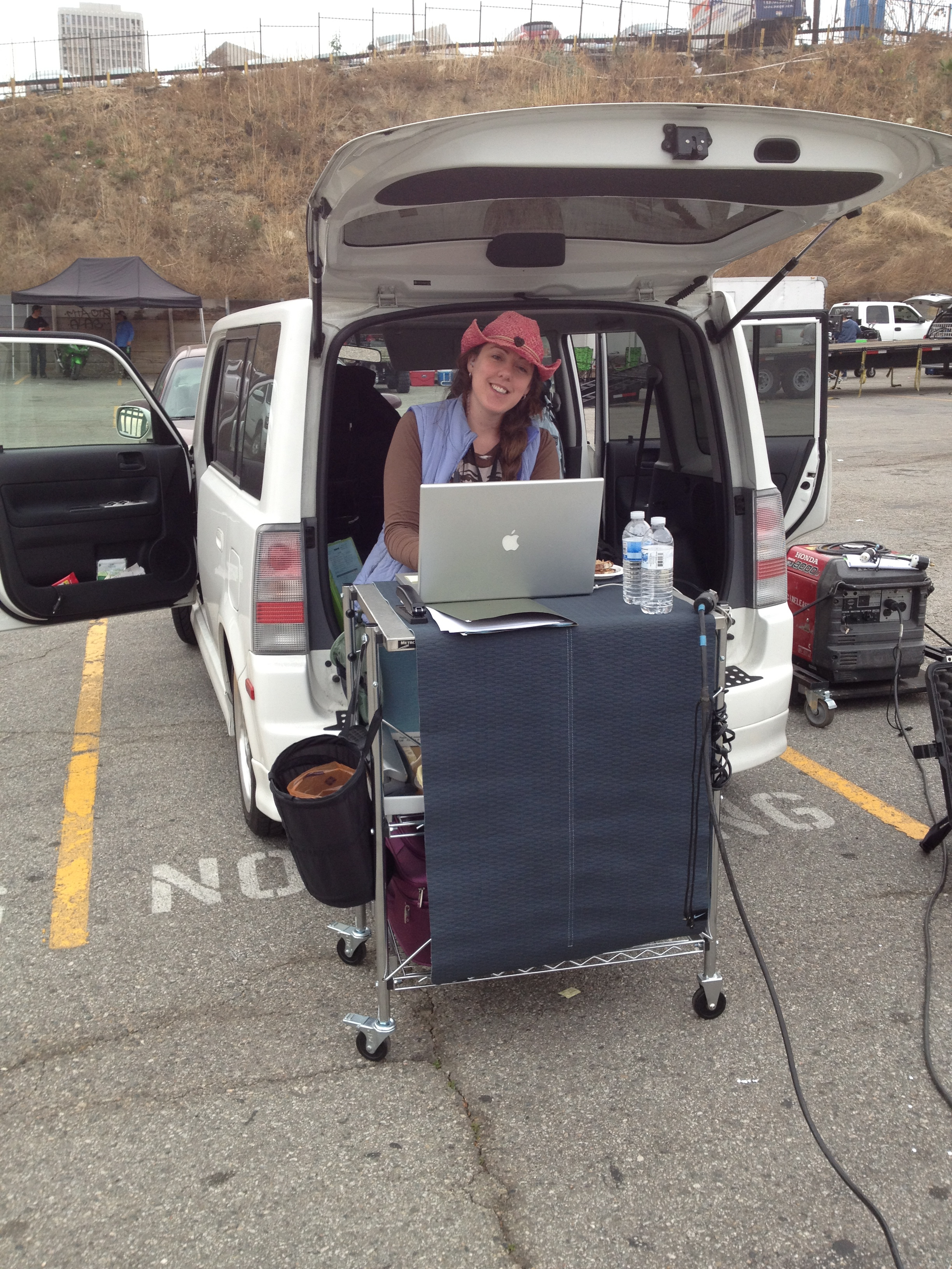 my mobile production office!