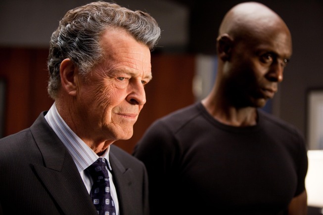 Still of John Noble and Lance Reddick in Ties riba (2008)