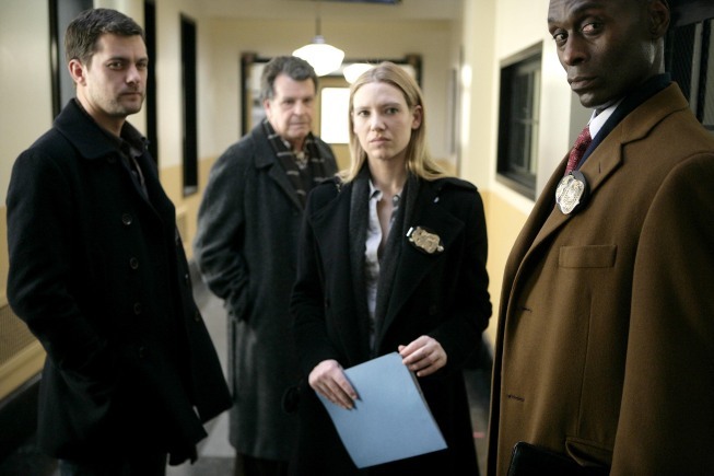 Still of Joshua Jackson, John Noble, Lance Reddick and Anna Torv in Ties riba (2008)